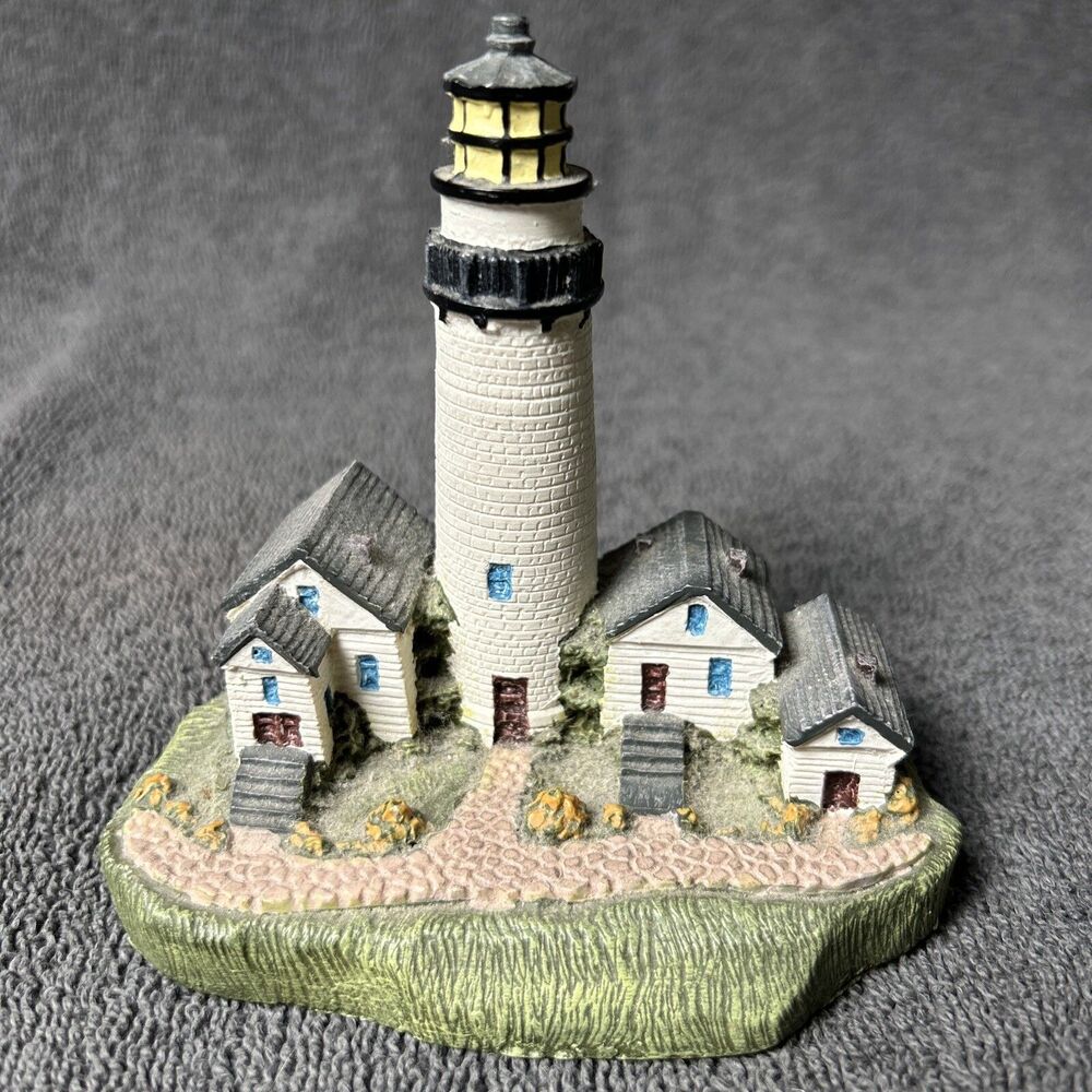 Spoontiques Lighthouse Fenwick Island Delaware DE Figurine Sculpture Resin 9124